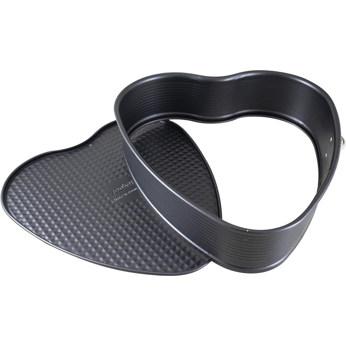 Форма для выпечки в форме сердца, Ø 26 см Special Creative Heart Форма для выпечки Фирменная форма для выпечки, для выпечки с любовью, большое сердце для ваших любимых людей, количество , цвет черный, 7410