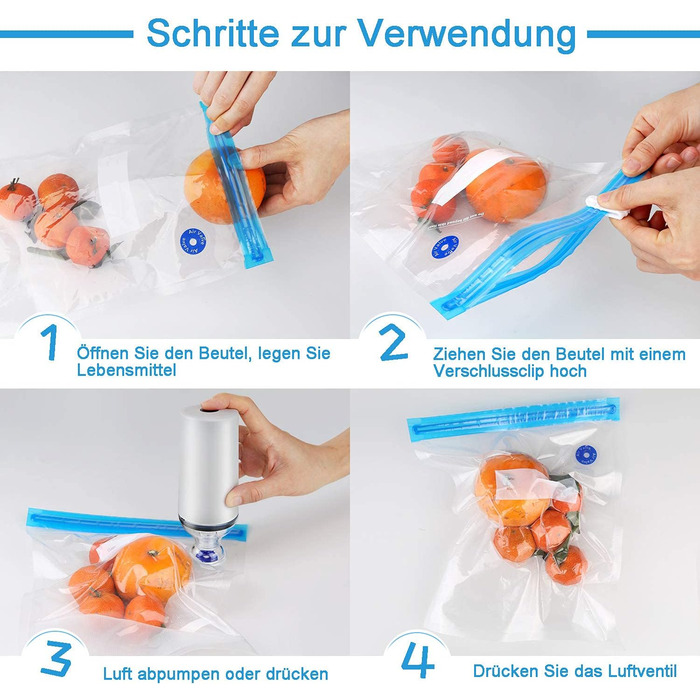 Вакуумні пакети 20 пакетів 26 х 40 см sinzau