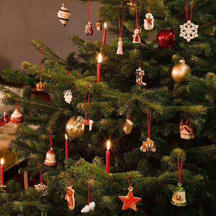 Набір ялинкових прикрас, 3 предмета Санти 9 см Nostalgic Ornaments Villeroy & Boch