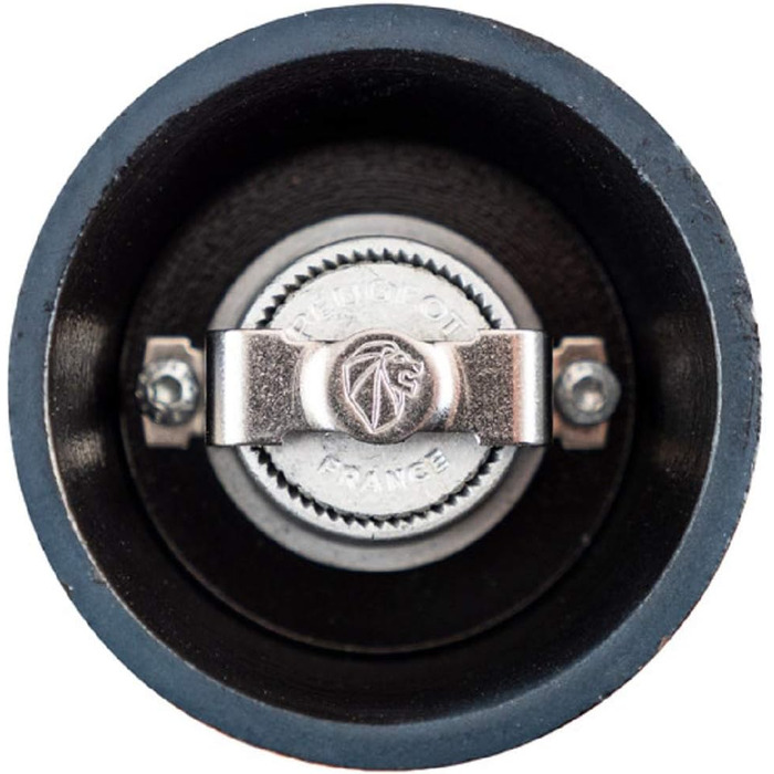 Ручний млин для перцю Peugeot Bali Fonte, класичне регулювання помелу, висота чавун, 35402 (8 см, одинарний, синій)