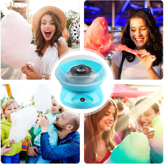 Машина для цукрової вати, синього кольору Sporgo