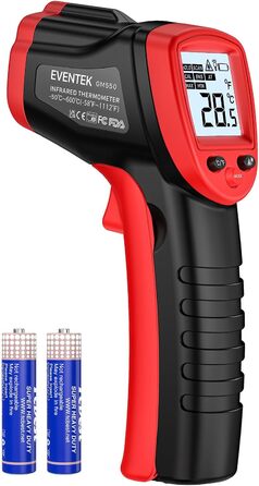 Інфрачервоний термометр 50 C-600 C eventek