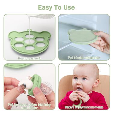 Набір силкіконових ніблерів для дітей 2 шт. CLDY