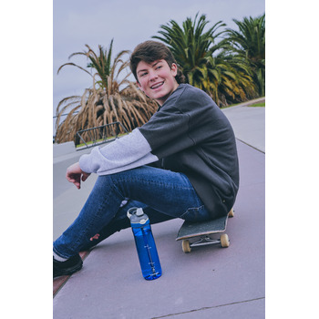 Пляшка для води спортивна 720 мл, синій 2191379 Ashland Contigo