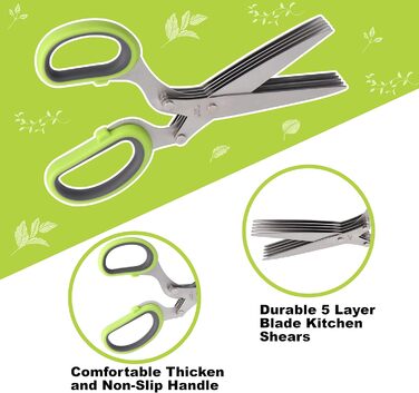 Кухонные ножницы с 5 лезвиями LUVCOSY