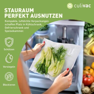 Рулони плівки 2 предмета 28 x 600 см culivac