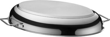 Жаровня 8,5 л з кришкою, дротяною вставкою та термометром для м'яса WMF