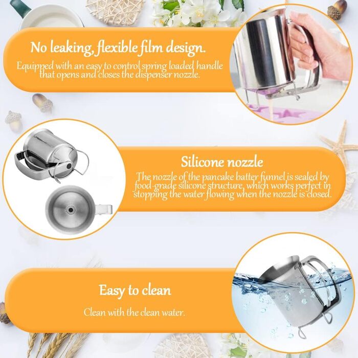 Диспенсер для тіста 900 мл PERFETSELL