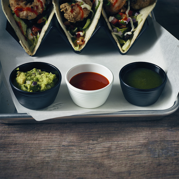 Соусник меламіновий 56 мл, білий, матовий, GenWare