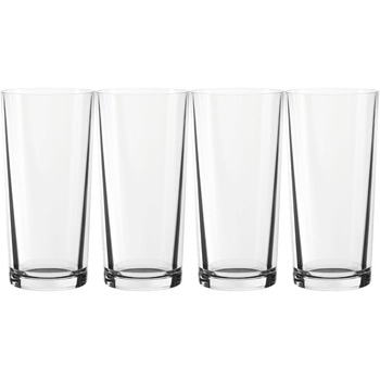 Набор из 4 предметов, хрустальное стекло, 360 мл, специальные бокалы, 4390179 (стаканы для лонг-дринка)