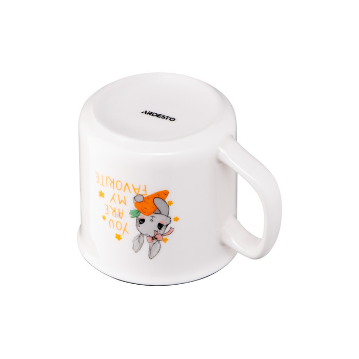 ARDESTO Cute чашка для кролика, 320 мл, фарфор