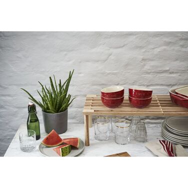 Чаша 400 мл, 4 предмета вишнево-червона Staub