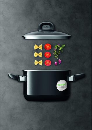 Набір каструль із скляними кришками, 7 предмети Modesto Line Silit