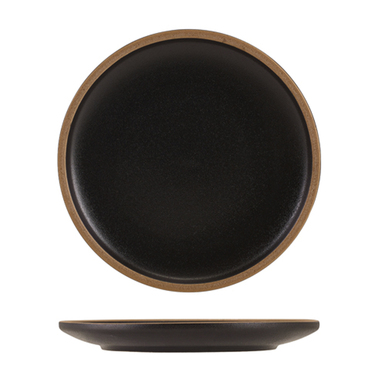 Тарілка 23 см, Kava Black Stoneware, GenWare