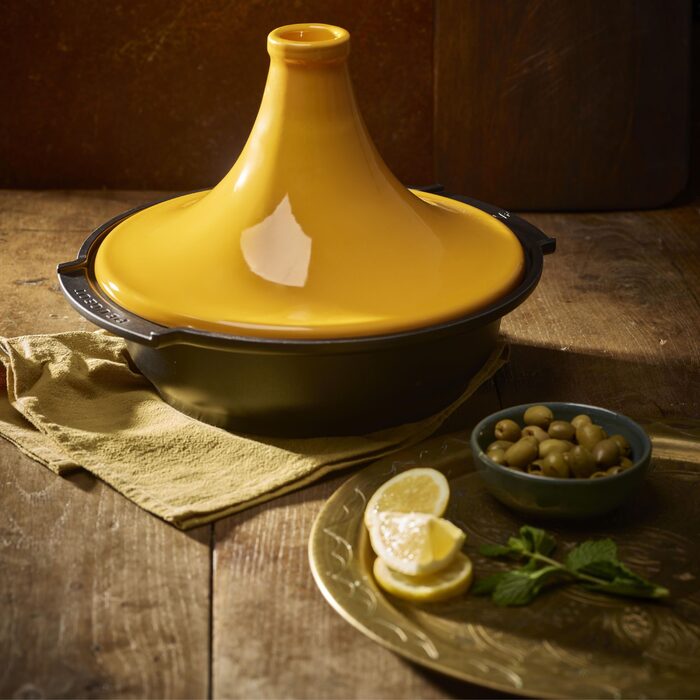 Тажин 30 см шафраново-жовтий Atlas Peugeot