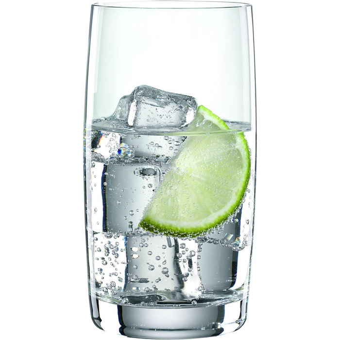 Набор из 4 бокалов для шампанского, хрустальный бокал, 190 мл, Winelovers, 4090187 (Бокалы для воды)