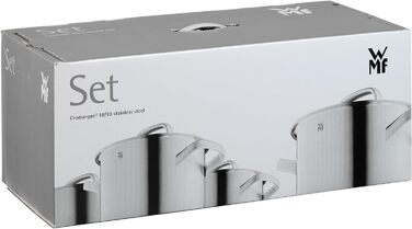 Набір каструль з 5 предметів, нержавіюча сталь WMF