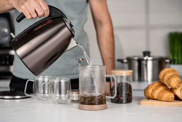 ARDESTO Электрочайник EKL-F340BRZ 1.7л/2200Вт/strix контроль/нерж. сталь/бронзовый