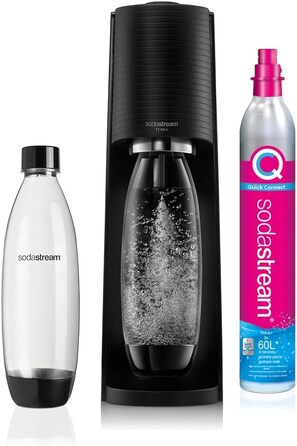 Набір для газування води, 5 предметів, чорний Terra SodaStream
