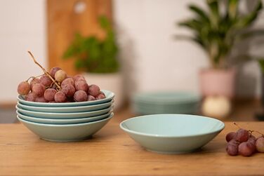 Набор из 6 тарелок для супа 21 см Konsimo