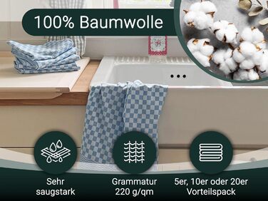 Набор полотенец из 20 предметов 46 x 70 см ZOLLNER