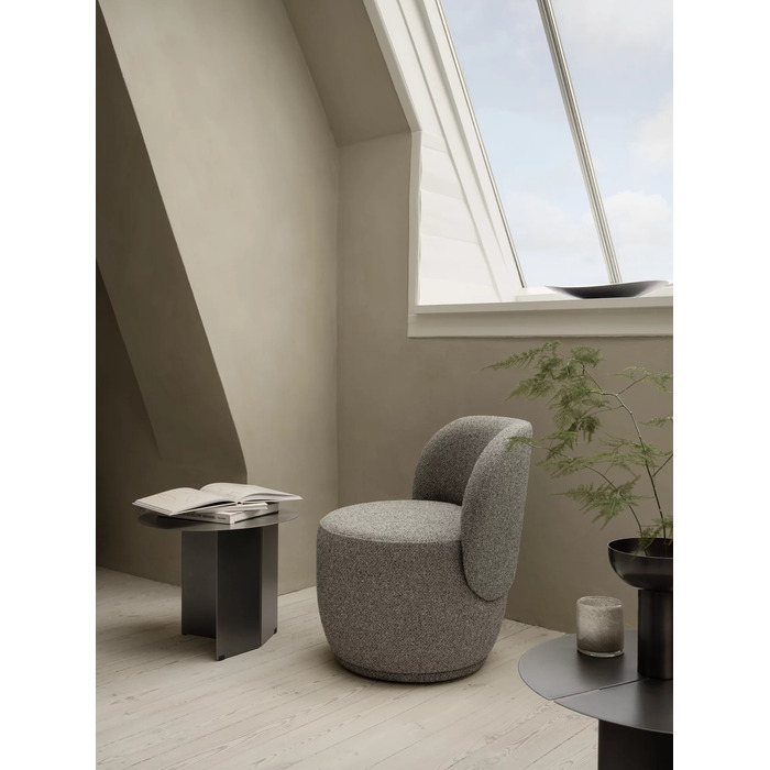 Блюдо плоске 34 см обпалений метал Ondea Blomus