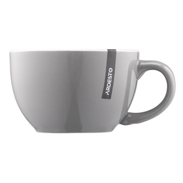 ARDESTO Merino Cup, 480 мл, Серый, Керамика