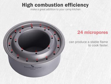 Титановая спиртова плита Boundless Voyage