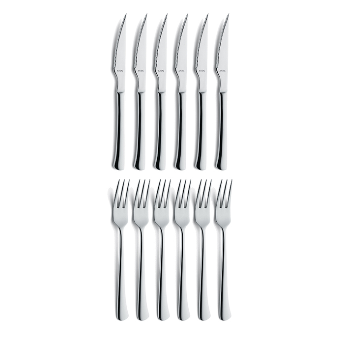 Набір для стейка Amefa CHULETERO, 12 пр.