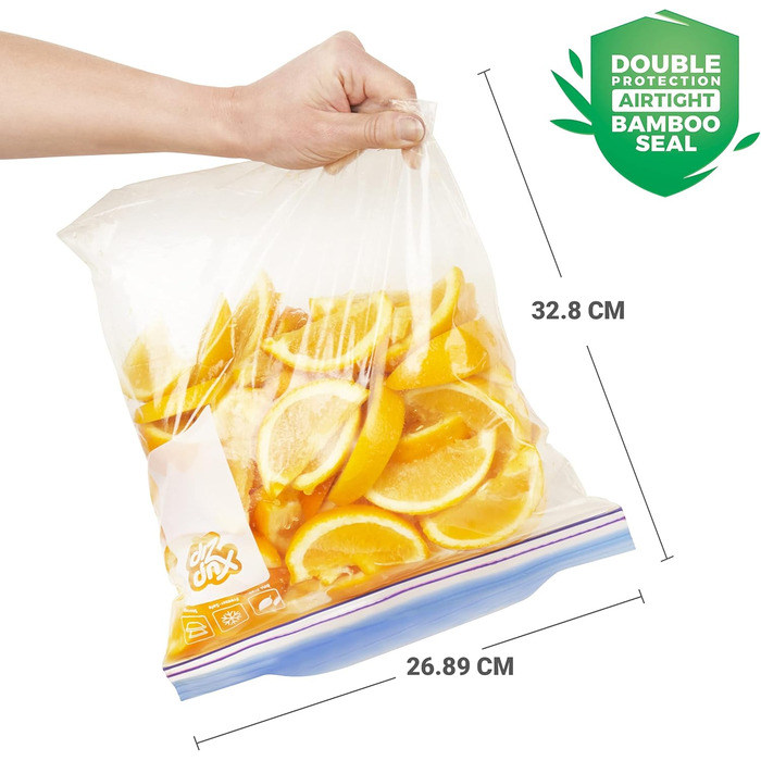 Вакуумні пакети 40 пакетів 26,8 х 29,8 см XupZip