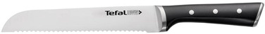 Tefal Ніж для хліба Ice Force, 20см, нержавіюча сталь, пластик, чорний