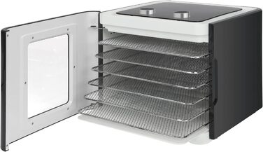 Дегідратор на 6 полиць, 450 Вт, чорний Clatronic