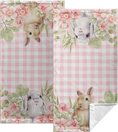 Різдвяні кухонні рушники Kwlegh, рушник для рук, різдвяна ялинка, цукерка-тростина, сніжинка, рушник для пальців, набір з 2 шт. , милий чоловічий банний рушник, високопоглинаючі рушники, 36 x (великодні)