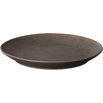 Десертна тарілка 21 см темно-коричнева Kumi Blomus