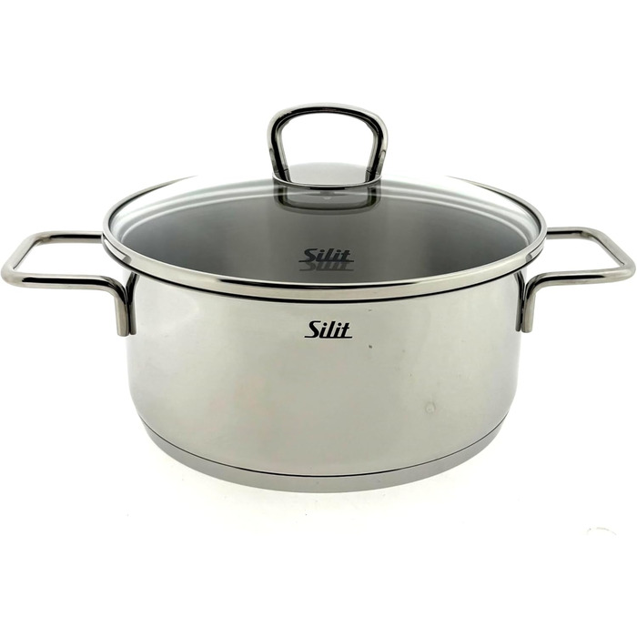 Набір каструль зі скляними кришками, 6 предмети Alicante Silit