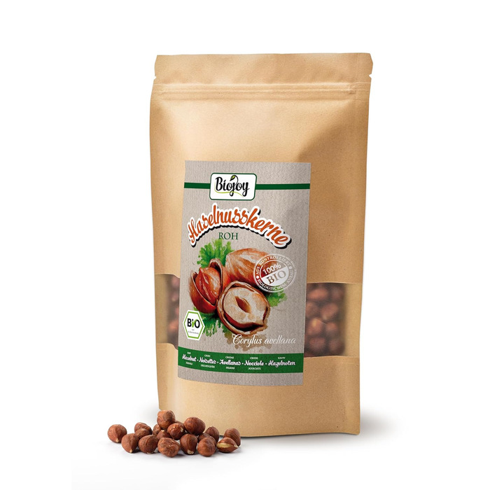 Лесные орехи-ядра фундука без добавок 500 г Biojoy