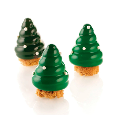 SOFFICE INCANTO Форма силіконова 'серпантин' 180 x336 h70 мм, Ø60 мм (6х100 мл)