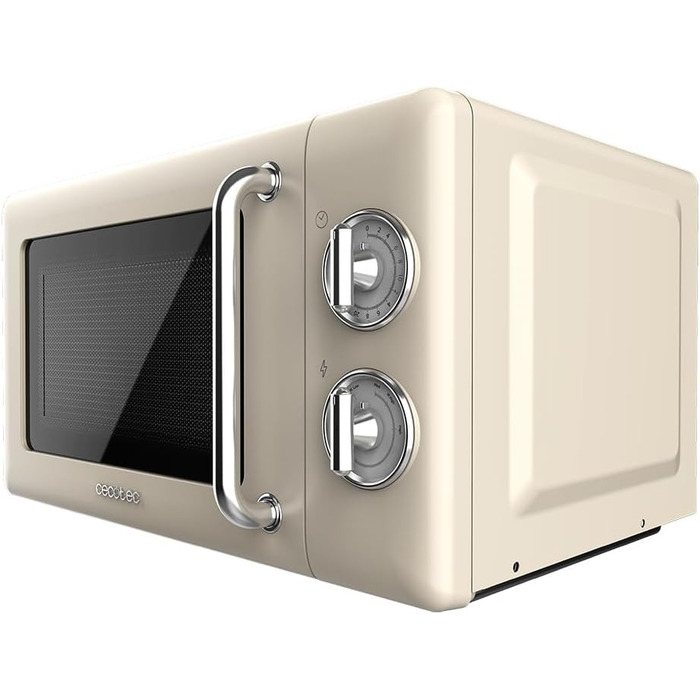 Мікрохвильова піч 700 Вт, бежева ProClean 3010 Retro Cecotec