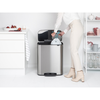 Бак для сміття з педаллю 2 х 30 л Brabantia