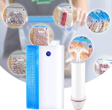 Комплект вакуумні пакети 20 пакетів 34 x 30 см MXTIMWAN