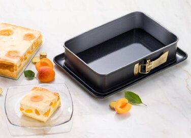 Форма для выпечки лазаньи разъемная 28 x 18 x 7 см Back - Idee Kreativ Dr. Oetker