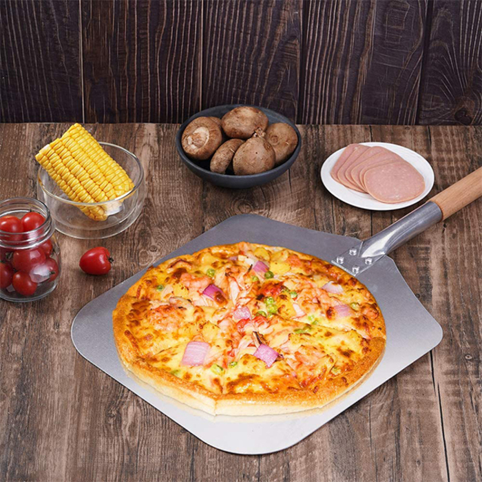 Лопатка для піци та тіста з нержавіючої сталі 66 см. GRILLI