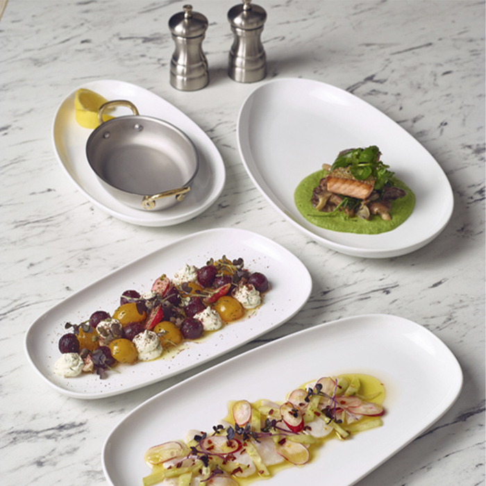 Тарілка прямокутна 24*13.5 см, Organic, GenWare