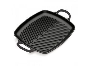 Сковорода гриль 30 см, чорна Le Creuset