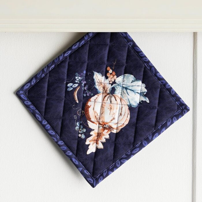 Рукавички для духовки Maison d&39 Hermine, Прихватки для каструль, 100 бавовна, термостійкі кухонні рукавички, рукавички для духовки (19 см x 33 см) та прихватки для каструль (20 см x 20 см) для приготування їжі, Morzine - Рукавички для духовки на День по