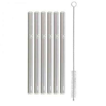 Набір з 6 соломинок для пиття зі щіткою 15 см Baric WMF