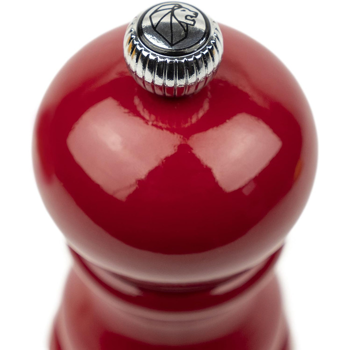 Ручне регулювання помелу u'Select, висота 12 см, дерево, коричневий, 23447 (млин для перцю, червоний лакований)