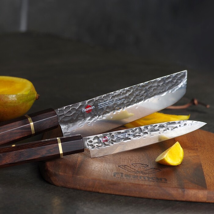 Японська сокира накірі Fissman KENSEI BOKUDEN 18 см сталь AUS-8 (2552)