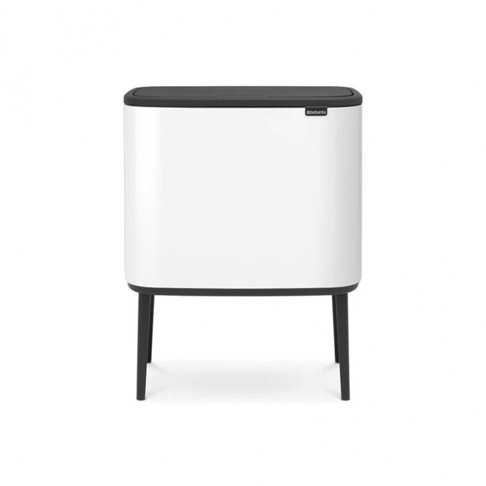Сміттєвий бак 11 + 23 л білий Bo Touch Bin Brabantia