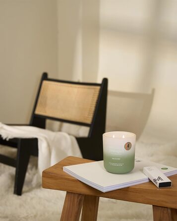 Ароматичні свічки з сосни та кедра в банці 400 г, час горіння 80 годин M&SENSE